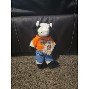 Boyds Collectible 10" Plush Hershey Cow Orange Shirt – Lovin Kisses
